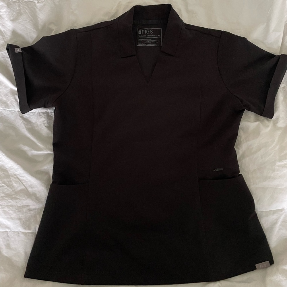 Figs Inala Slim Scrub Top